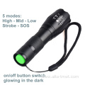 zoom portable powerful tactical flashlight